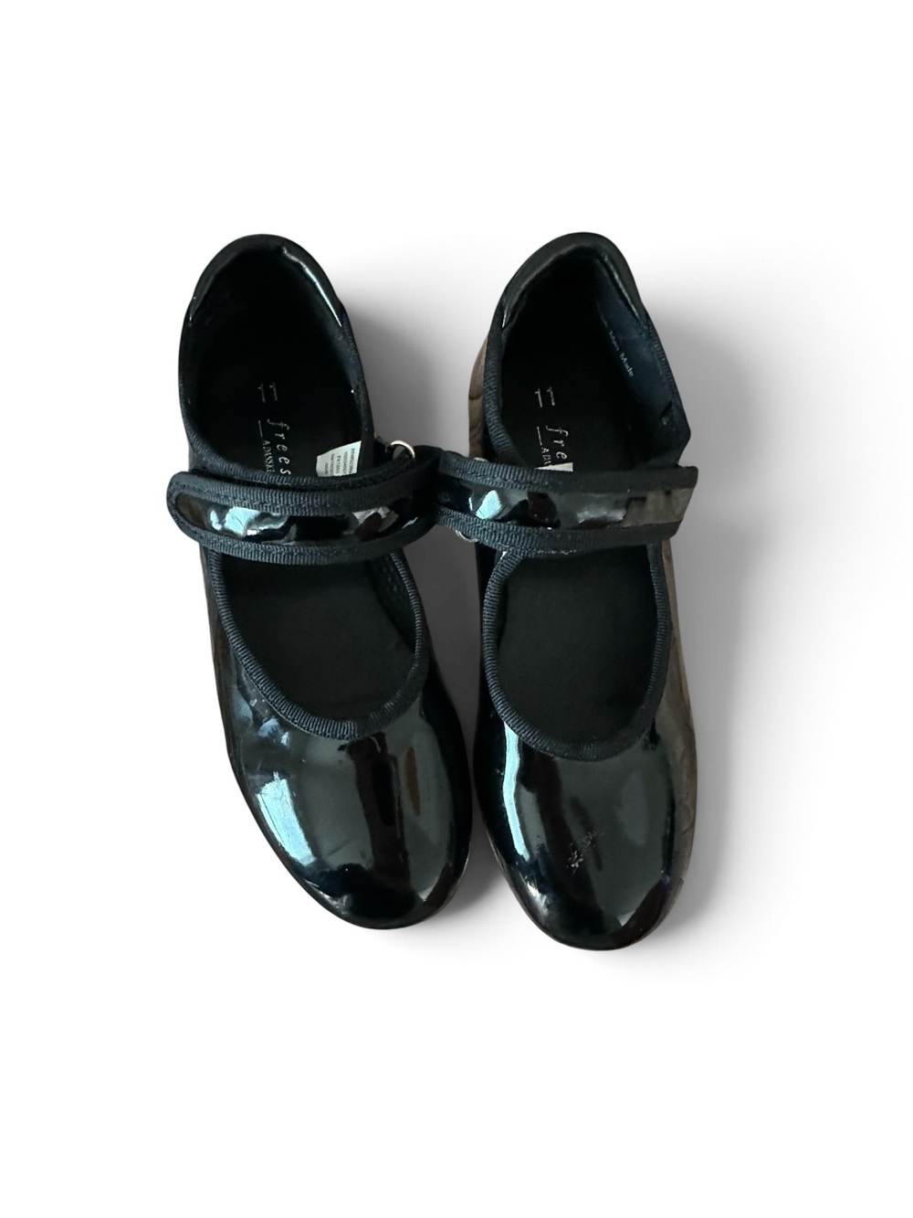 Danskin Girls Freestyle Black Tap Shoes 11